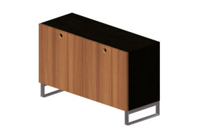 Meubles 3D - Meuble &agrave; deux vantaux - Horm - Anish