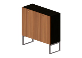 3D Furniture - Two door panel cabinet - Horm - Anish