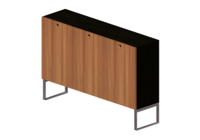 3D Furniture - Three door cabinet - Horm - Anish