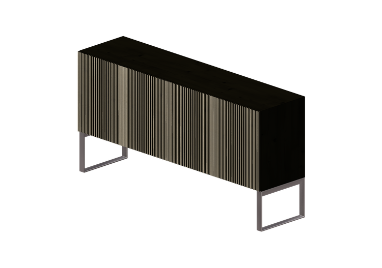3D Furniture - Four door panel cabinet - Horm - Carlos -... 3D Furniture - Four door panel cabinet - Horm - Carlos -...