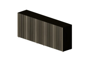 3D Furniture - Five door panel cabinet - Horm - Carlos