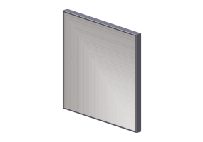 Mirroirs 3D - Miroir en aluminium - Horm - Ute Minimal