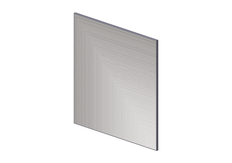 Specchi 3D - Specchio in alluminio - Horm - Ute Minimal -... Specchi 3D - Specchio in alluminio - Horm - Ute Minimal -...