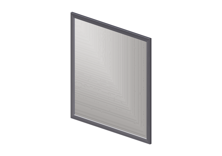 3D Mirrors - Alluminium Mirror - Horm - Ute millerighe -... 3D Mirrors - Alluminium Mirror - Horm - Ute millerighe -...