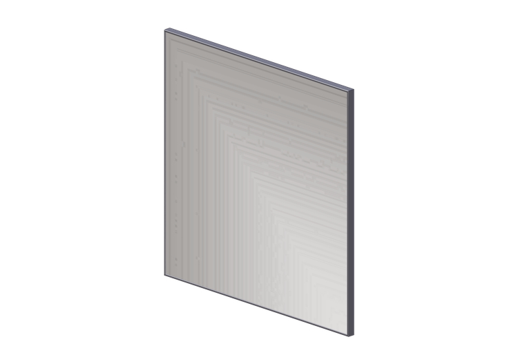 Espelhos 3D - Espelho de alumínio - Horm - Ute Minimal -... Espelhos 3D - Espelho de alumínio - Horm - Ute Minimal -...