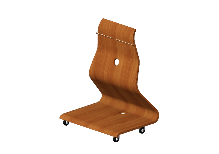 3D TV und Monitor - TV-Halterung aus Holz - Horm - Cobra -... 3D TV und Monitor - TV-Halterung aus Holz - Horm - Cobra -...
