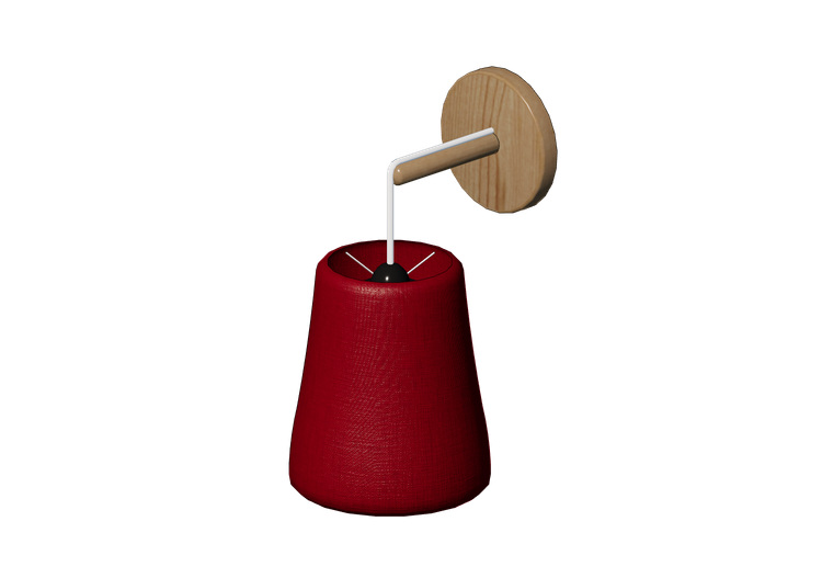 Lámpara de pared 3D - Lámpara de pared de tela - Horm -... Lámpara de pared 3D - Lámpara de pared de tela - Horm -...