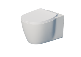 Vasos 3D - Vaso sanit&aacute;rio suspenso - Ideal Padr&atilde;o - Connect - E0479