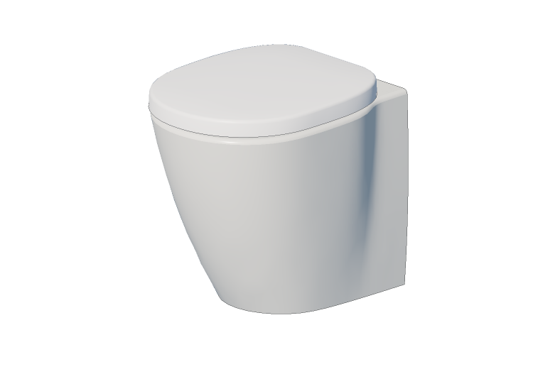 3D-WC - Toilette bodenstehend - Ideal Standard - Concept... 3D-WC - Toilette bodenstehend - Ideal Standard - Concept...