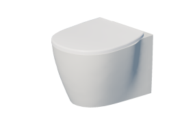 Vasos 3D - Vaso sanit&aacute;rio suspenso - Ideal Padr&atilde;o - Concept Space - E1219