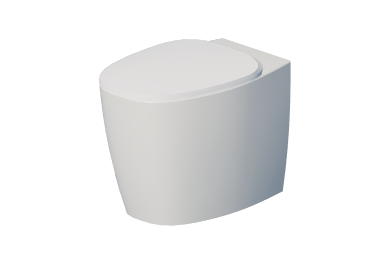 Vasos 3D - Vaso sanitário de chão - Ideal Padrão - Dea -... Vasos 3D - Vaso sanitário de chão - Ideal Padrão - Dea -...