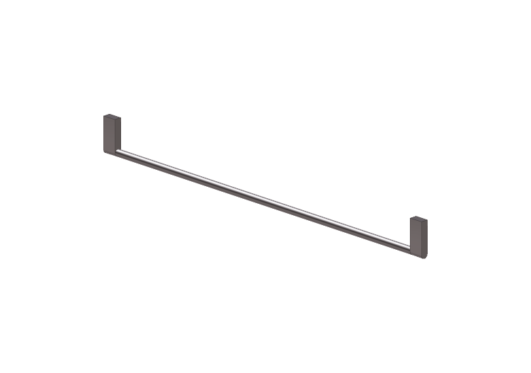 Accessori 3D - Barra frontale portasciugamani - Ideal... Accessori 3D - Barra frontale portasciugamani - Ideal...