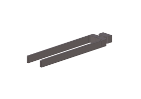 3D Zubeh&ouml;r - Doppel-Wandhandtuchhalter - Ideal standard &ndash;Softmood &ndash; A9138