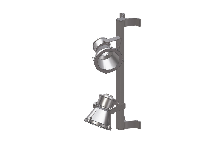 3D Wall Lamp - Projectors with wall mounting supports -... 3D Wall Lamp - Projectors with wall mounting supports -...