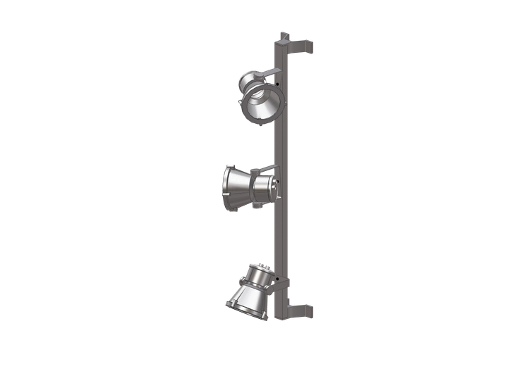 3D Wall Lamp - Projectors with wall mounting supports -... 3D Wall Lamp - Projectors with wall mounting supports -...