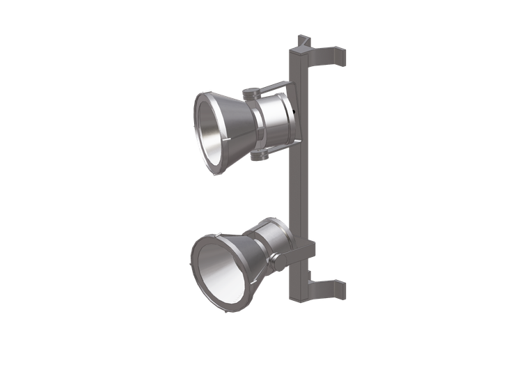 3D Wall Lamp - Projectors with wall mounting supports -... 3D Wall Lamp - Projectors with wall mounting supports -...