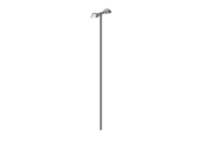 Farolas de calle 3D - Farola sobre poste alto 6m - iGuzzini - Lavinia 733x406mm