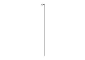 Farolas de calle 3D - Farola sobre poste alto 8m - iGuzzini - Lavinia 733x406mm