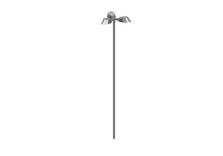 3D Street Lights - High Pole Street Light - 6m - iGuzzini -... 3D Street Lights - High Pole Street Light - 6m - iGuzzini -...