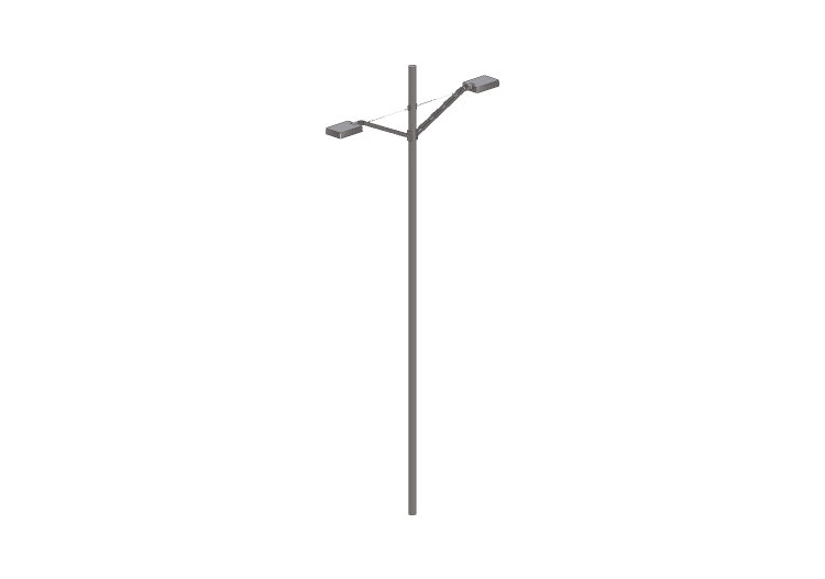 3D Street Lights - High Pole Street Light - 6m - iGuzzini -... 3D Street Lights - High Pole Street Light - 6m - iGuzzini -...