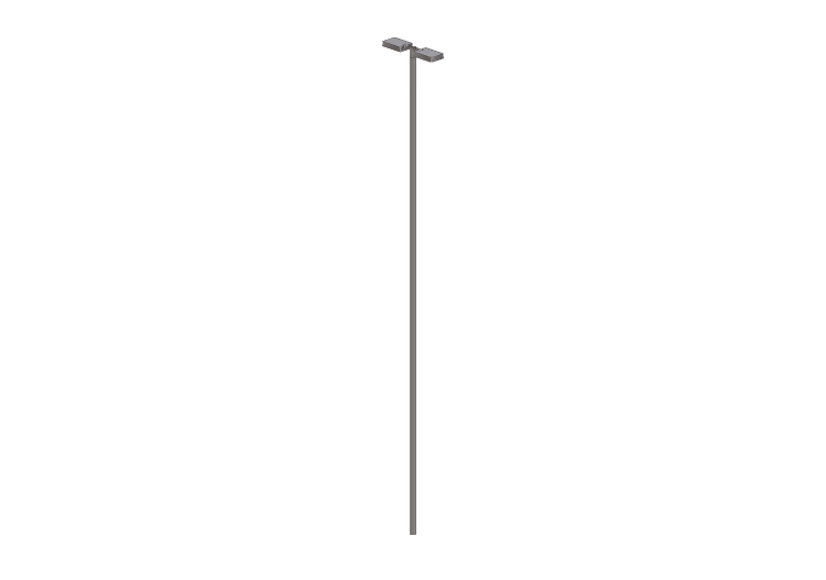 Lampioni stradali 3D - Lampione su palo alto 8m- iGuzzini -... Lampioni stradali 3D - Lampione su palo alto 8m- iGuzzini -...