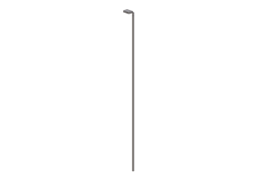 Candeeiros de rua 3D - Poste alto 8m- iGuzzini - Platea Pro 406x276mm