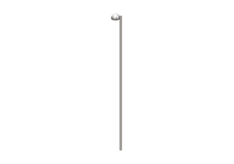Farolas de calle 3D - Farola sobre poste alto 6 metros -... Farolas de calle 3D - Farola sobre poste alto 6 metros -...