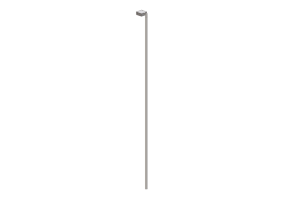 3D Street Lights - High pole street light - Height: 8 meters - iGuzzini - Delphi