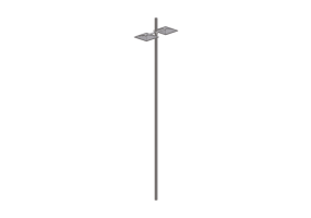 R&eacute;verb&egrave;res routiers 3D - R&eacute;verb&egrave;re sur m&acirc;t haut 7m -- iGuzzini - Ufo 634x634mm
