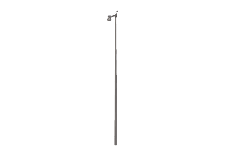 3D Street Lights - High pole street light - Height: 7m -... 3D Street Lights - High pole street light - Height: 7m -...
