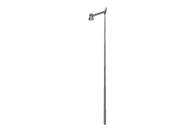 Farolas de calle 3D - Farola sobre poste alto 7m - iGuzzini - CityWoody/ proyector MaxiWoody &Oslash;380