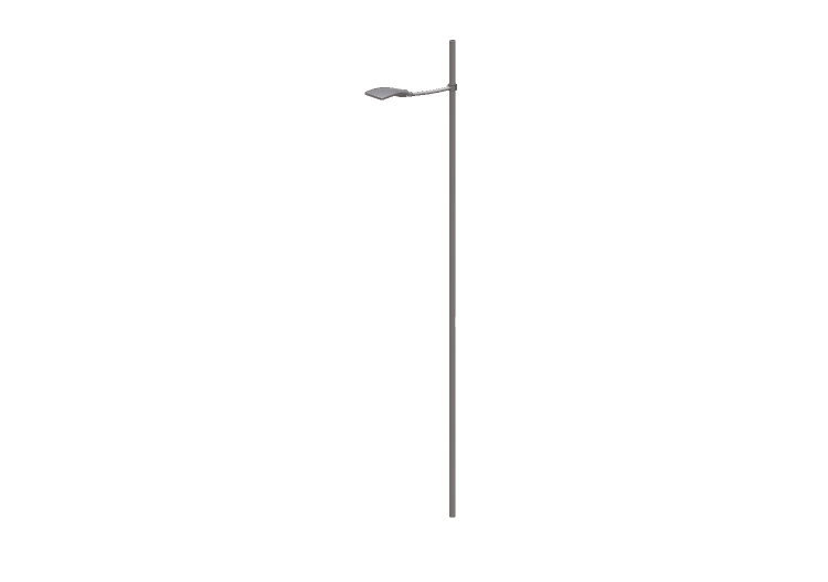 Farolas de calle 3D - Farola sobre poste alto 8 metros -... Farolas de calle 3D - Farola sobre poste alto 8 metros -...