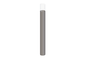 Bollards 3D - Bollard - iGuzzini - iPoint &oslash;100x1005mm