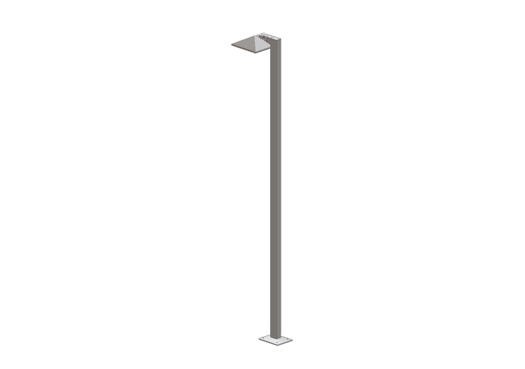 3D Poller - Poller - iGuzzini - iTeka 270x195x2500mm -... 3D Poller - Poller - iGuzzini - iTeka 270x195x2500mm -...