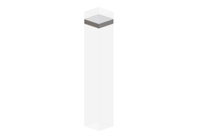 3D Poller - Poller - iGuzzini - iWay quadratisch 170x170x1000mm