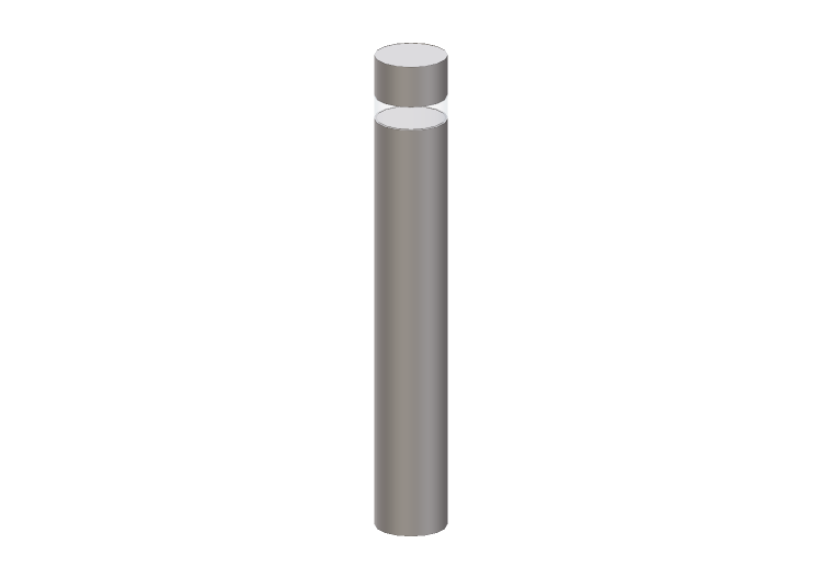 3D Poller - Poller - iGuzzini - iWay rund ø90x610mm -... 3D Poller - Poller - iGuzzini - iWay rund ø90x610mm -...