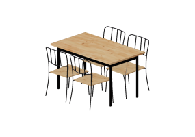 3D Tables - Living room composition - Ikea - Antnas