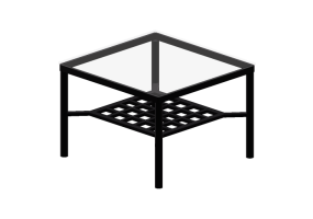 Mesas 3D - Mesa de centro de vidro - Ikea - Granas