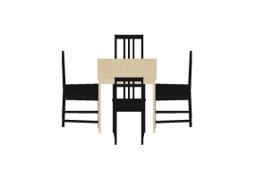 Mesas 3D - Composici&oacute;n para sala de estar - Ikea - Ingo - Stefan