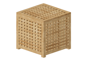 3D Tables - Storage table in wood - Ikea - Hol