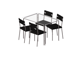 Mesas 3D - Composi&ccedil;&atilde;o p/ sala de estar - Ikea - Laver