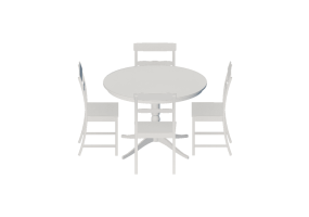 Tavoli 3D - Composizione per soggiorno - Ikea - Liatorp