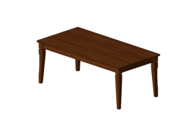 Mesas 3D - Mesa de madera - Ikea - Markor