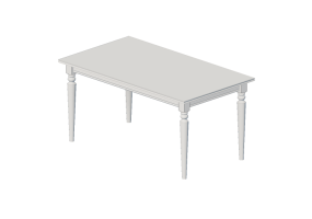 3D Tables - Lacquered wood Table - Ikea - Ingatorp