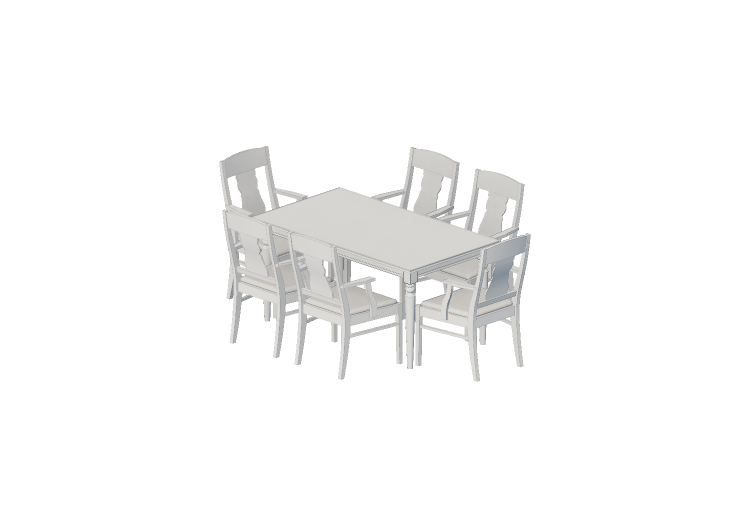 Tavoli 3D - Composizione per soggiorno - Ikea - Ingatorp -... Tavoli 3D - Composizione per soggiorno - Ikea - Ingatorp -...
