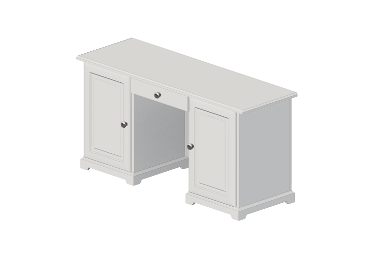 Mesas 3D - Escritorio de madera lacada - Ikea - Liatorp -... Mesas 3D - Escritorio de madera lacada - Ikea - Liatorp -...