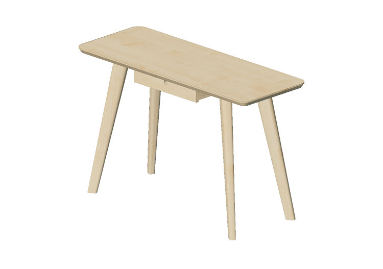 3D Tisch - Schreibtisch aus Holz - Ikea - Lisabo - IKEA 3D Tisch - Schreibtisch aus Holz - Ikea - Lisabo - IKEA