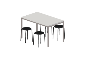 3D Tables - Composition for living room - Ikea - Melltorp - Marius
