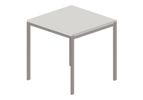 Mesas 3D - Mesa de madera lacada - Ikea - Melltorp