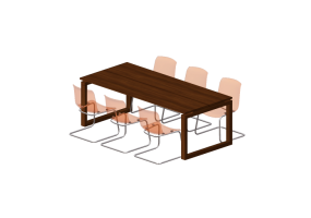 3D Tisch - Wohnzimmer-Komposition - Ikea - Mӧrbyl&aring;nga - Tobias